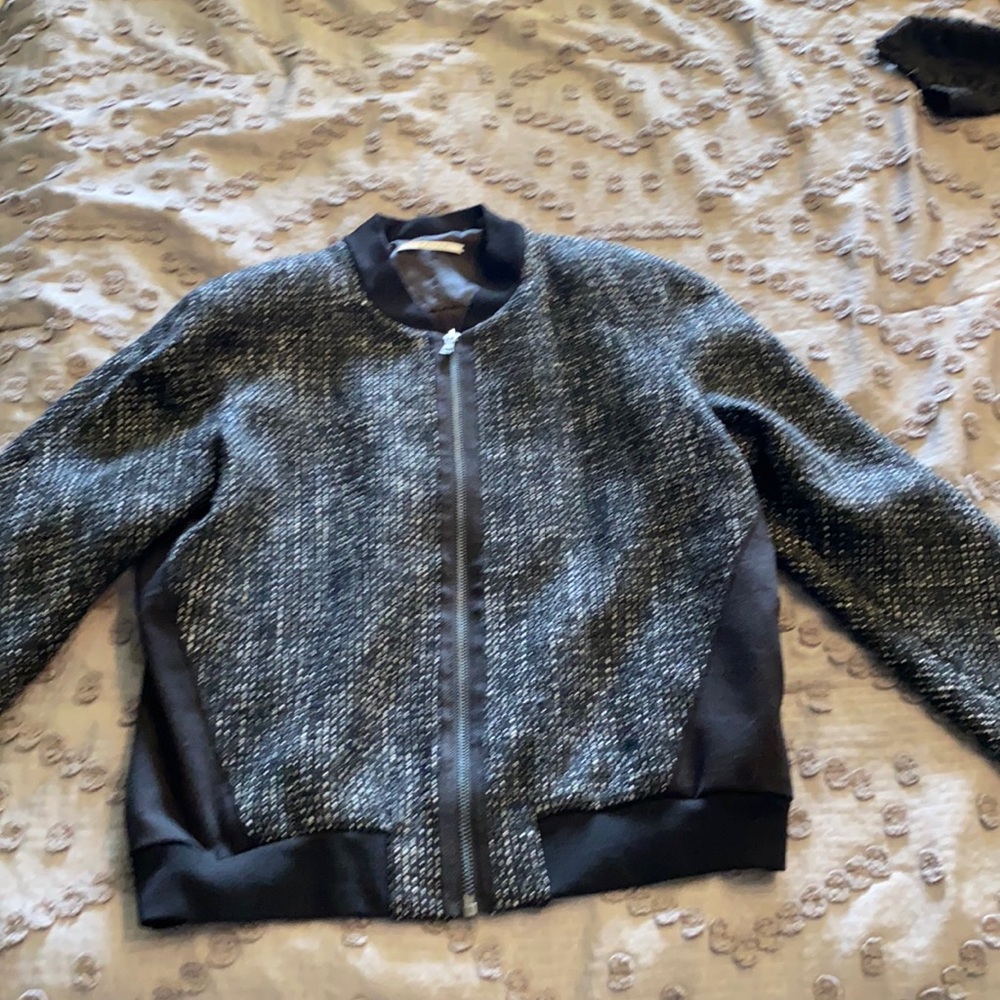 Tahari bomber jacket